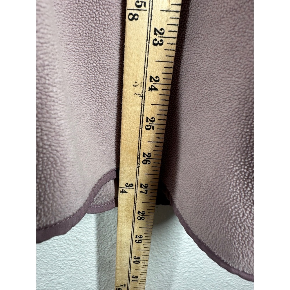 32 Degrees Heat Fleece Pullover Womens XXL Purple Snap Neck Mock Neck 6861 - Picture 5 of 7